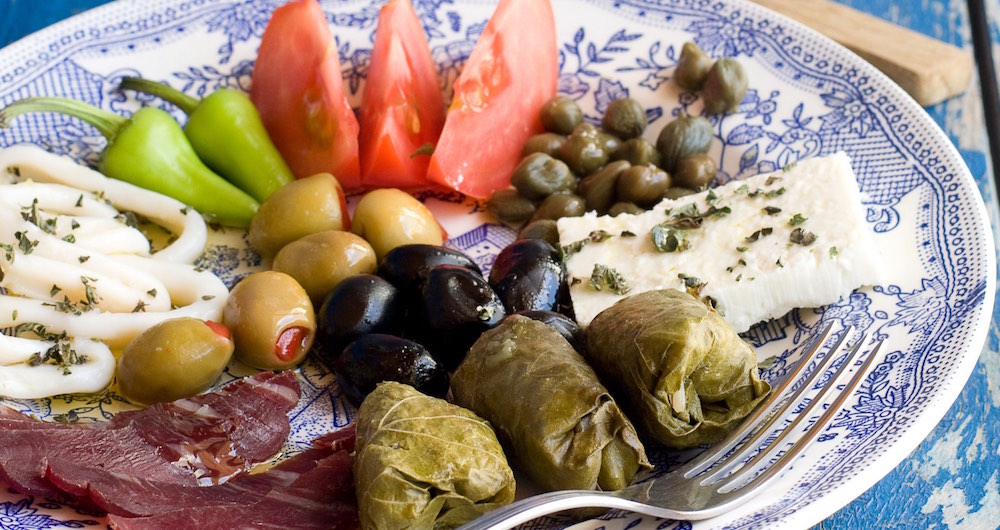 Greek Food: The basis of the Mediterranean Diet